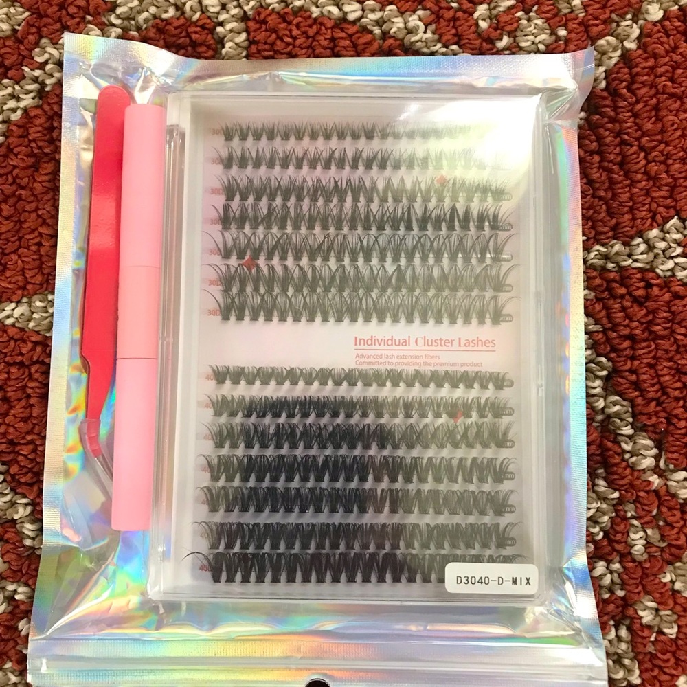 Eyelash Extension Kit - Boasting 280 individual lashes in 30D/40D